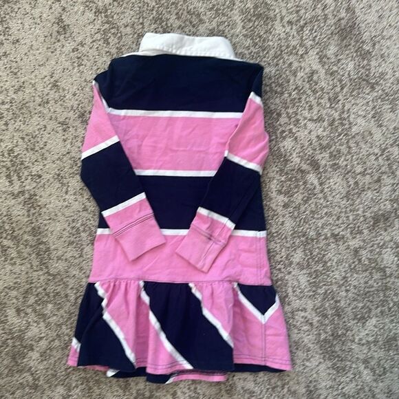 Ralph Lauren Girls Pink & Blue Dress 3/3T - Picture 4 of 6